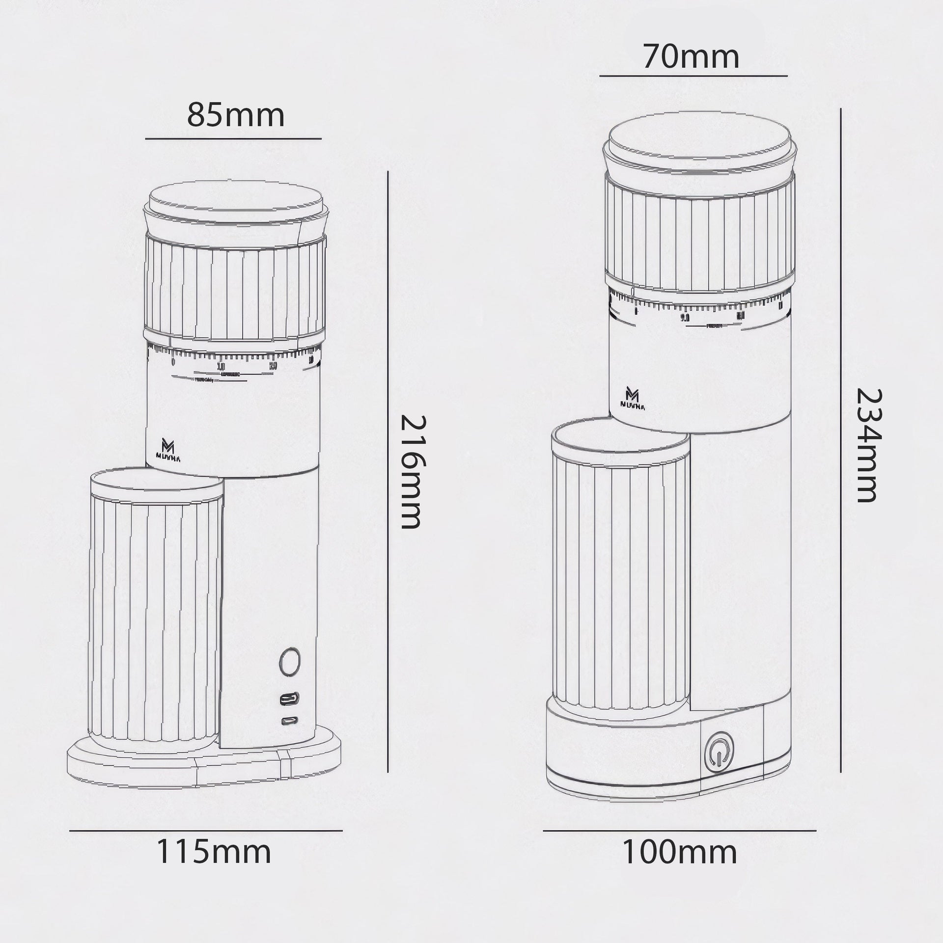 Precision Home Coffee Grinder