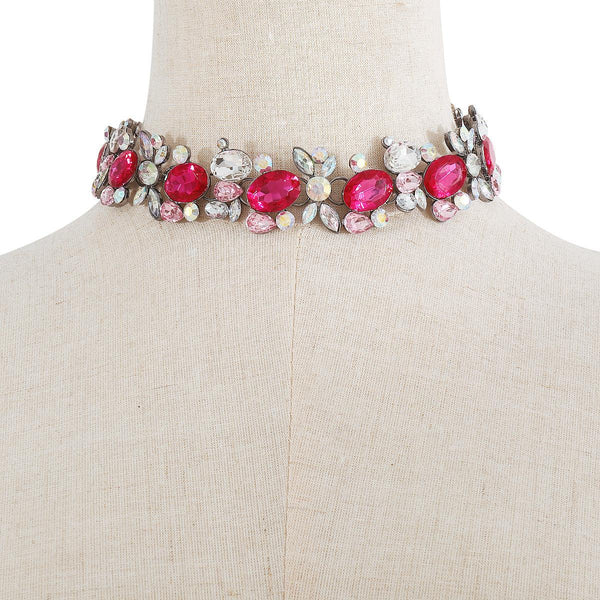 Temperamental Minority Imitation Diamond Popular Necklace Light Luxury Heavy Industry Alloy Clavicle Chain