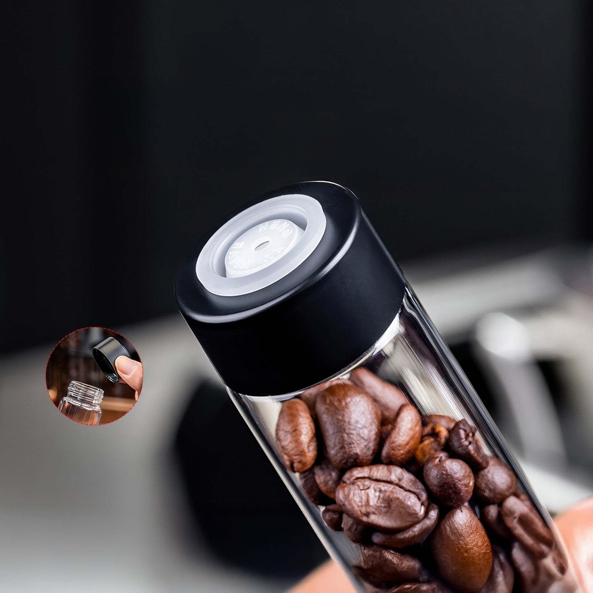 Lab-Style Coffee Storage Bean Rack