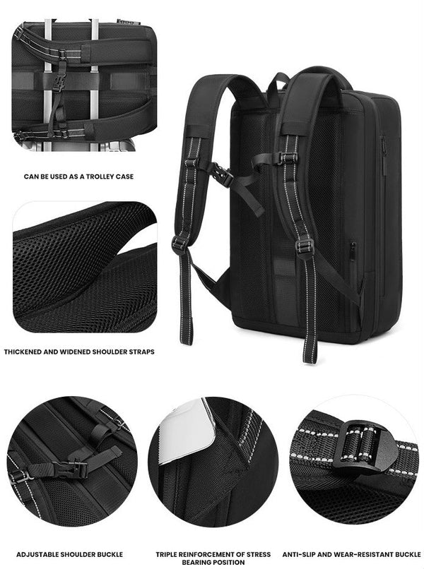 The Aerithon™ Max Backpack by Camel Mountain – 55L, Fits Up To 17