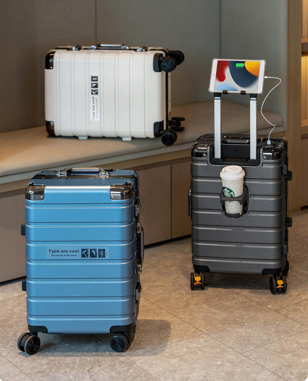 The Draynor™ Luxe Suitcase by Camel Mountain – Available in 20