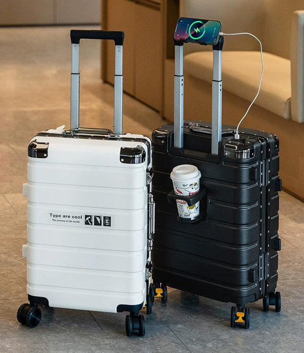 The Draynor™ Luxe Suitcase by Camel Mountain – Available in 20