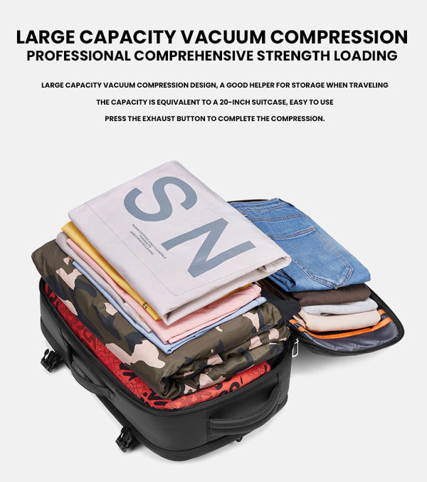 The Warrior™ Elite Backpack by Camel Mountain – 35L, Fits Up to 16