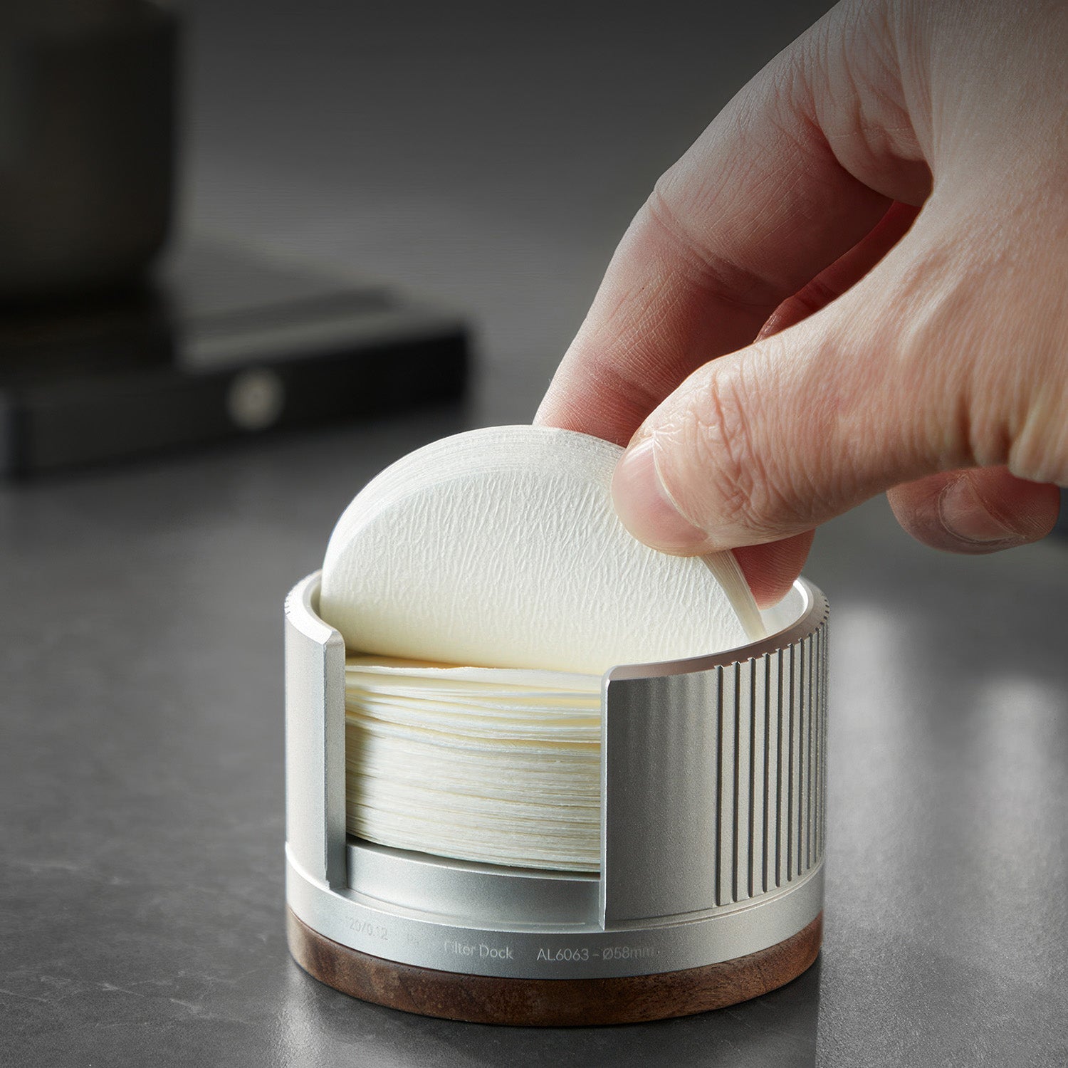 Aluminum Espresso Filter Paper Holder