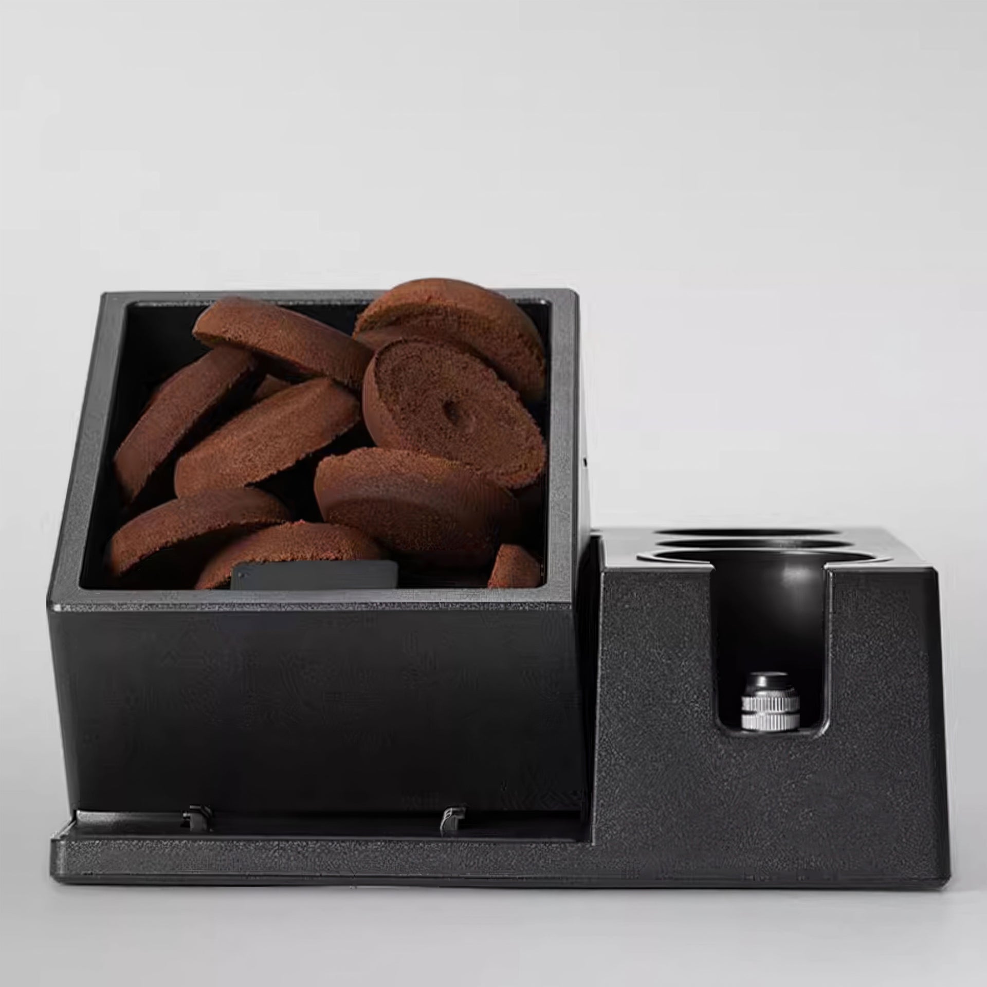 Espresso Knock Box and Tamp Station for Barista