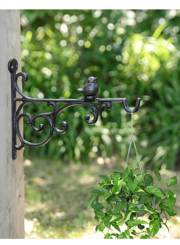Cast Iron Bird Hook Bracket VagabondVintage
