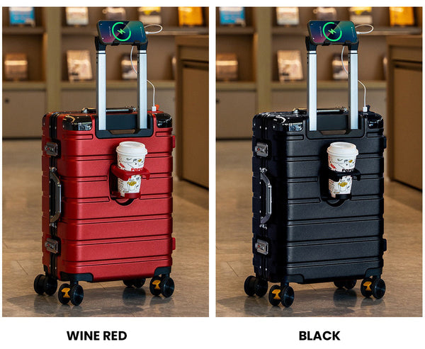The Draynor™ Luxe Suitcase by Camel Mountain – Available in 20