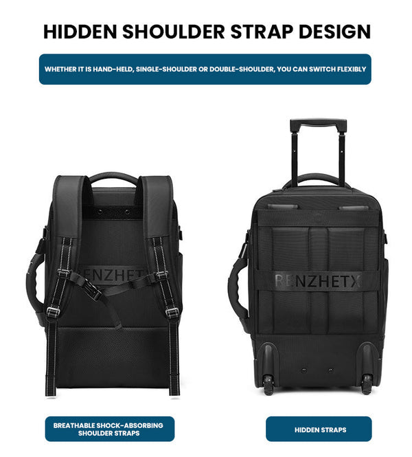 The Nexa™ Turbo Vacuum Backpack by Camel Mountain – 55L, Fits Up To 17