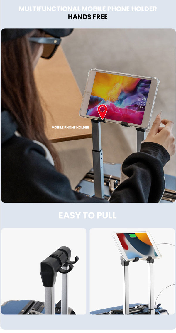 The Draynor™ Luxe Suitcase by Camel Mountain – Available in 20