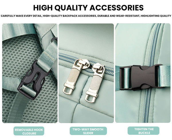 The Pyrion™ Turbo Backpack by Camel Mountain –  35L, Fits Up To 16