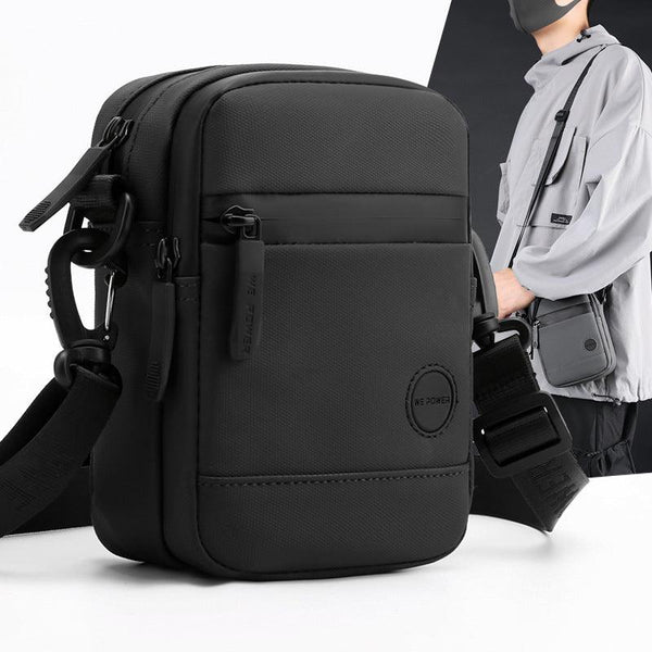 Men's Waterproof Nylon Crossbody Bag - Lightweight & Durable Everyday Travel Bag with Adjustable Strap Wautton Outdoor Gear