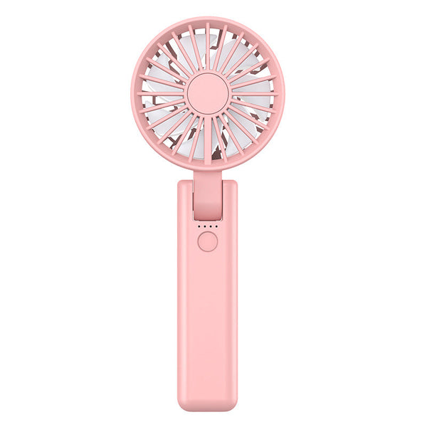 Portable Fan Mini Handheld Fan USB Rechargeable 3 Speed Personal Handheld Small Pocket Fan with Base for Indoor Outdoor Handheld Fan Mini Portable Fan Rechargeable Battery Fan Cute Design 3 Speed Dual Motors Personal Small Desk Fan with Base
