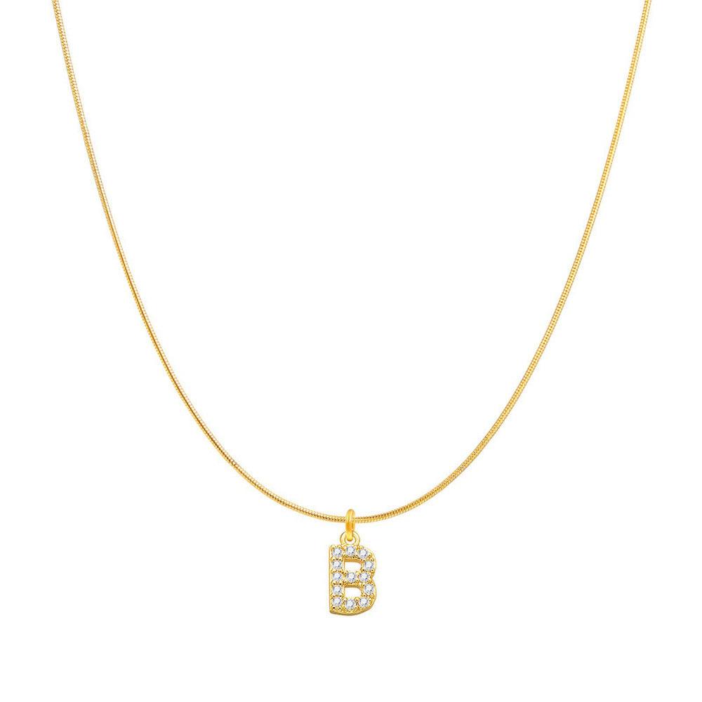 Fashion Personality Round Snake Clavicle Chain Female