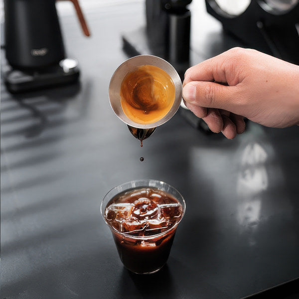 Crema-Removed Espresso Shot Cup