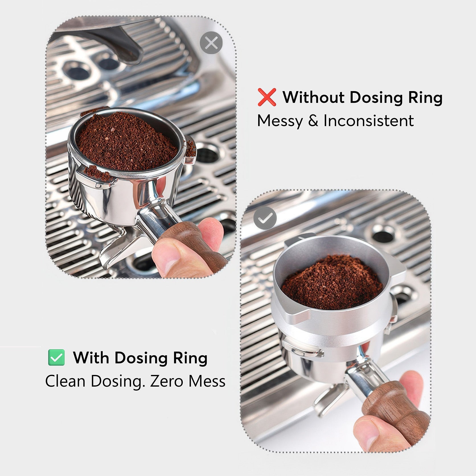 Breville 54mm Dosing Funnel Ring