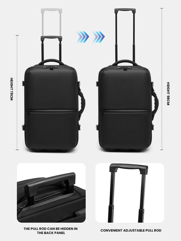 The Nexa™ Turbo Vacuum Backpack by Camel Mountain – 55L, Fits Up To 17