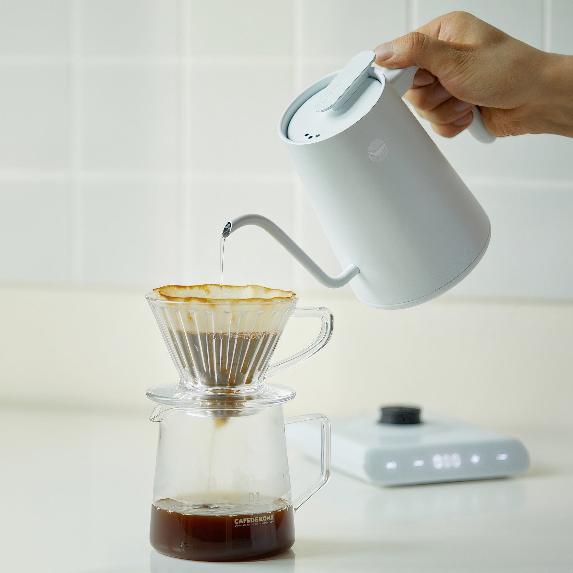 Cafede Kona Electric Gooseneck Kettle | Temperature Control