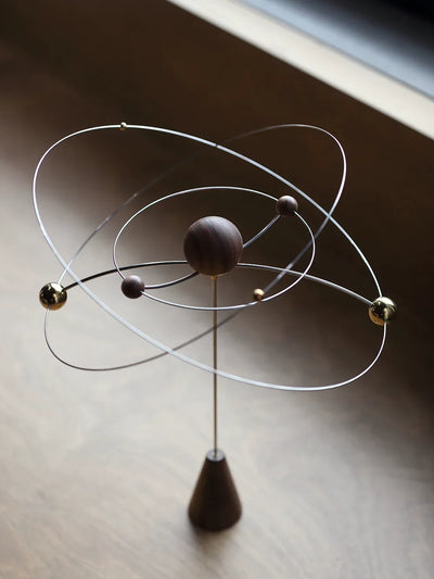 String Life Utensils Planet Aromatherapy Wood Suspension Planet Designer Decoration Galaxy Balance Aroma Diffuser Wedding Gift