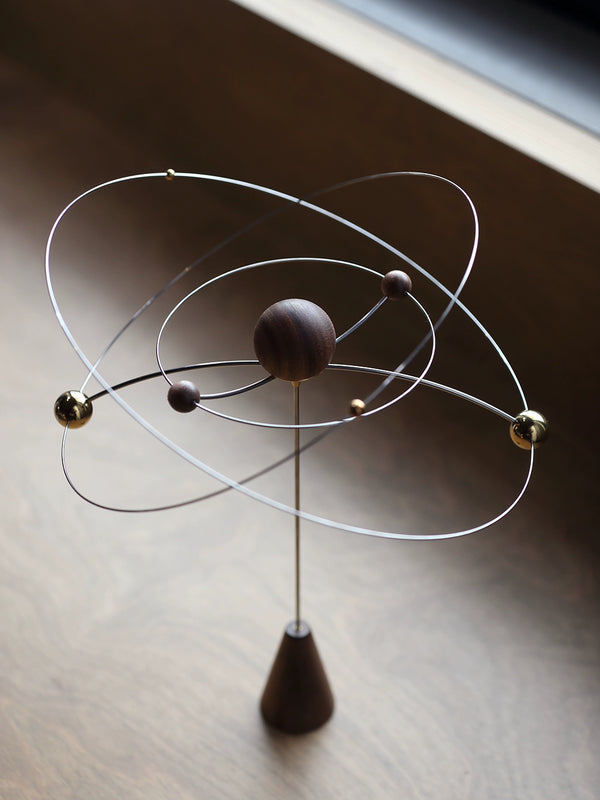 String Life Utensils Planet Aromatherapy Wood Suspension Planet Designer Decoration Galaxy Balance Aroma Diffuser Wedding Gift