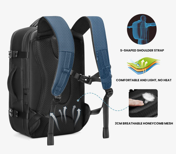 The Warrior™ Elite Backpack by Camel Mountain – 35L, Fits Up to 16
