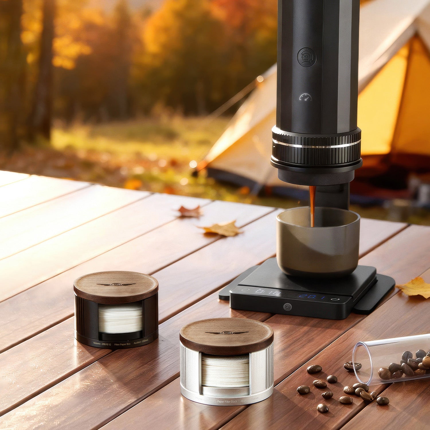 Aluminum Espresso Filter Paper Holder