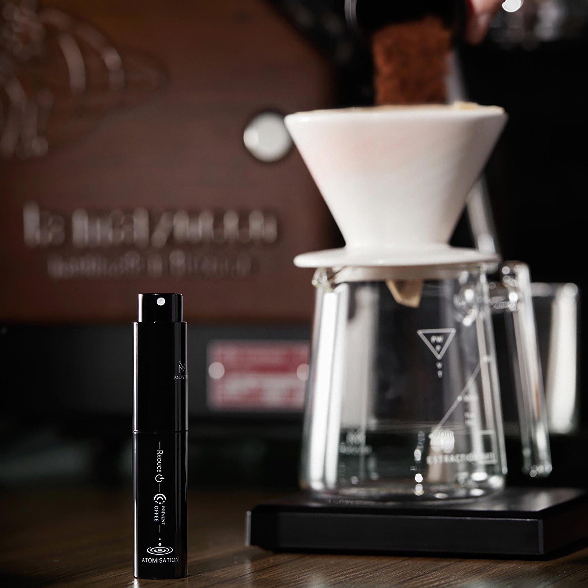 Anti-Static Coffee Grinder Spray Bottle