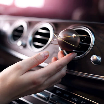 Fragrant Wood Auto Perfume Air Outlet Aromatherapy Balm Car String Life Device Planet Aroma Diffuser