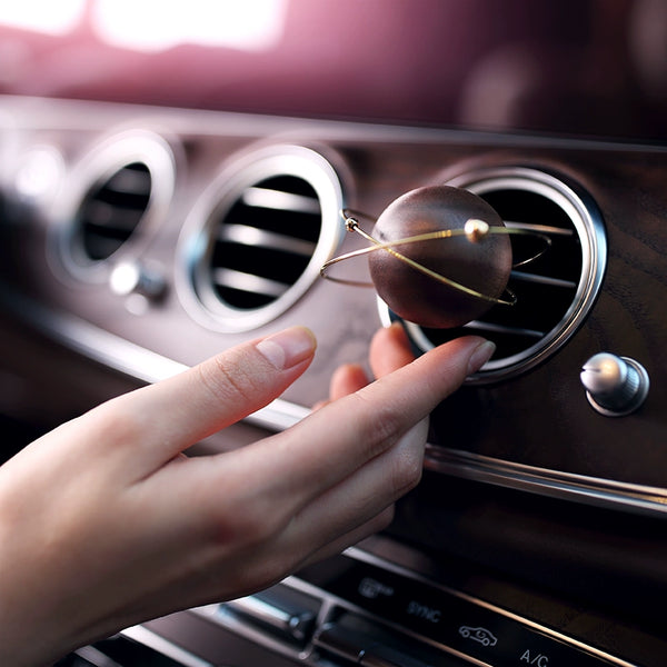 Fragrant Wood Auto Perfume Air Outlet Aromatherapy Balm Car String Life Device Planet Aroma Diffuser
