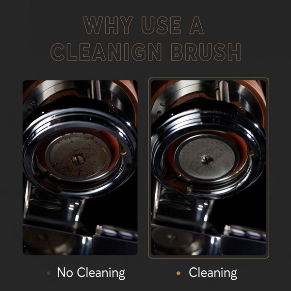 Espresso Coffee Machine Steam Cleaning Brush