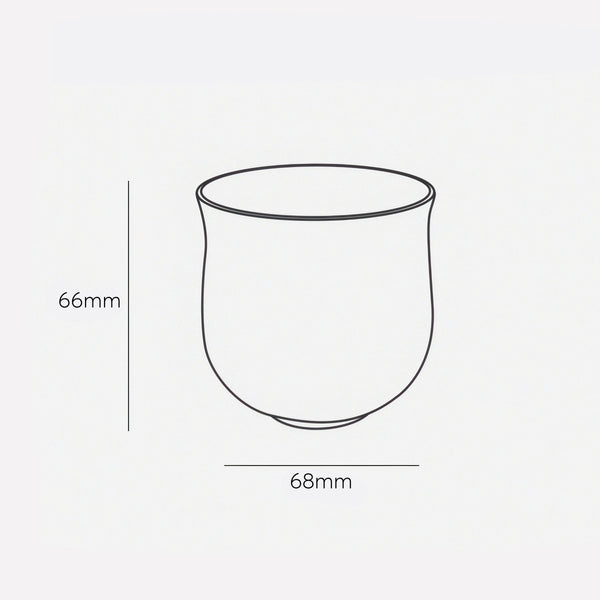 Ceramic Coffee Aroma Tasting Cup