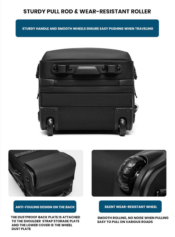 The Nexa™ Turbo Vacuum Backpack by Camel Mountain – 55L, Fits Up To 17