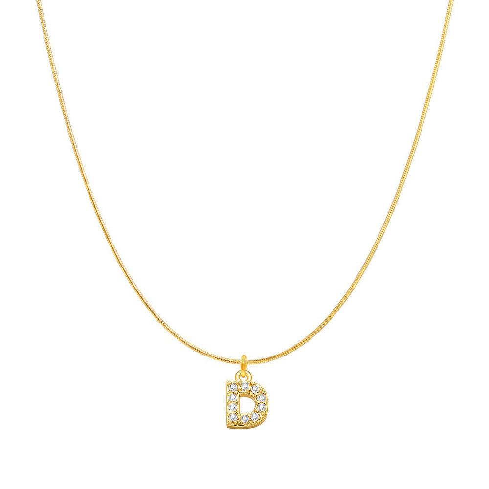 Fashion Personality Round Snake Clavicle Chain Female