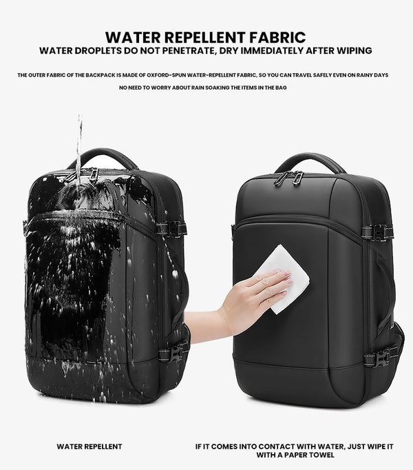 The Warrior™ Elite Backpack by Camel Mountain – 35L, Fits Up to 16