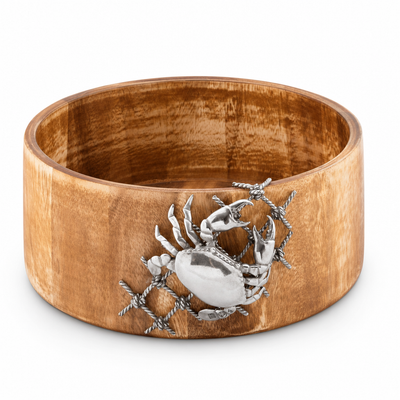 Crab in Net Salad Bowl