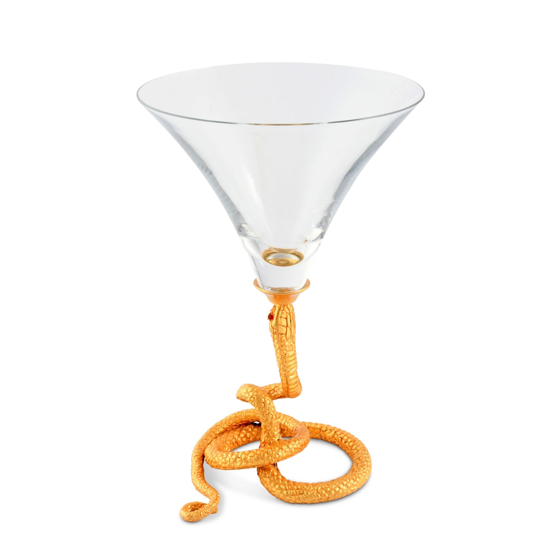 7.25'' H Snake Cocktail / Martini Glass