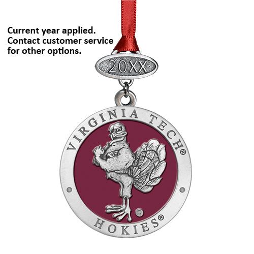Virginia Tech University Hokies Ornament