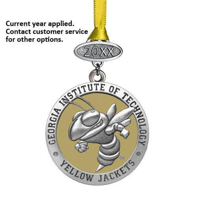 Georgia Tech Buzz Logo Ornament