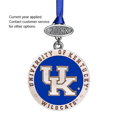 University of Kentucky UK Logo Ornament