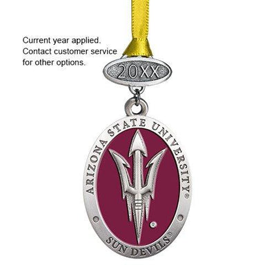 Arizona State University Pitch Fork Logo Ornament