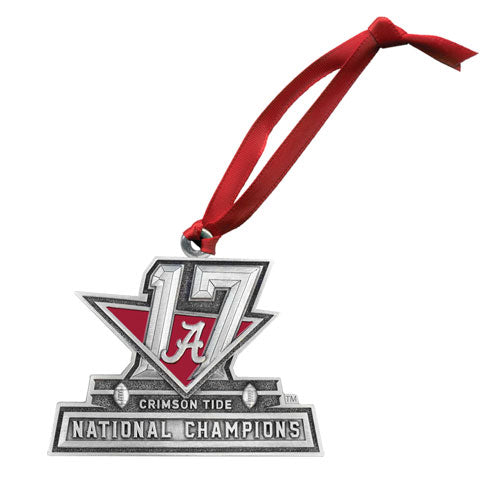 University of Alabama Crimson Tide National Champions 2017 Ornament Heritage Metalworks, Inc.