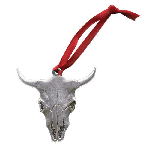 Longhorn Skull Ornament