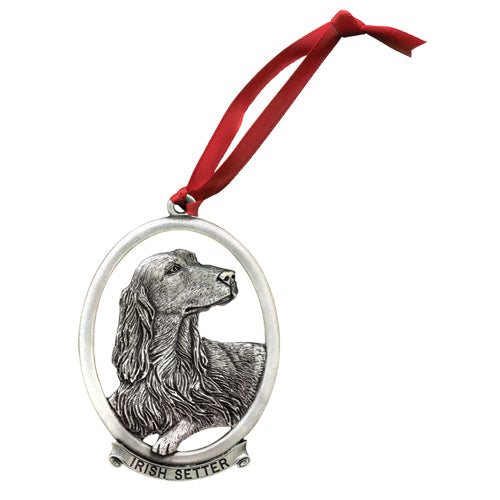 Irish Setter Ornament Heritage Metalworks, Inc.