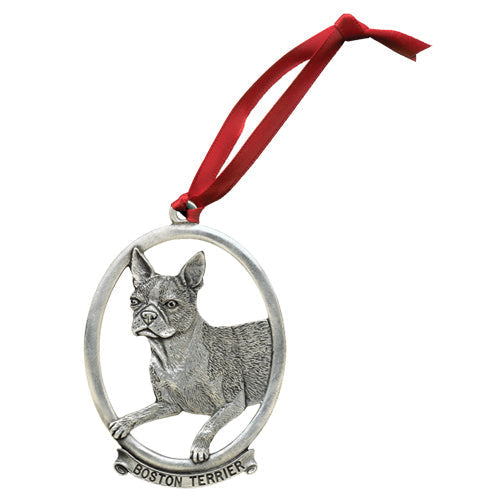 Boston Terrier Ornament Heritage Metalworks, Inc.