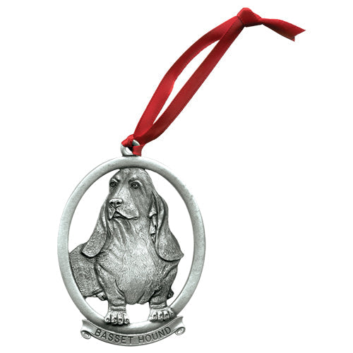 Basset Hound  Ornament Heritage Metalworks, Inc.