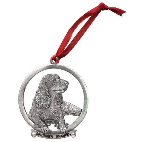 Springer Spaniel Ornament Heritage Metalworks, Inc.