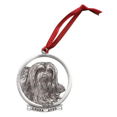 Lhasa Apso Ornament Heritage Metalworks, Inc.