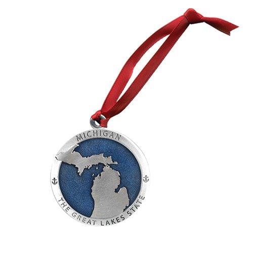Michigan Map Ornament