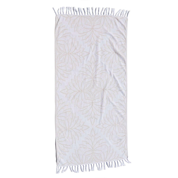 Turkish Towel | Body Towel | Oat + White