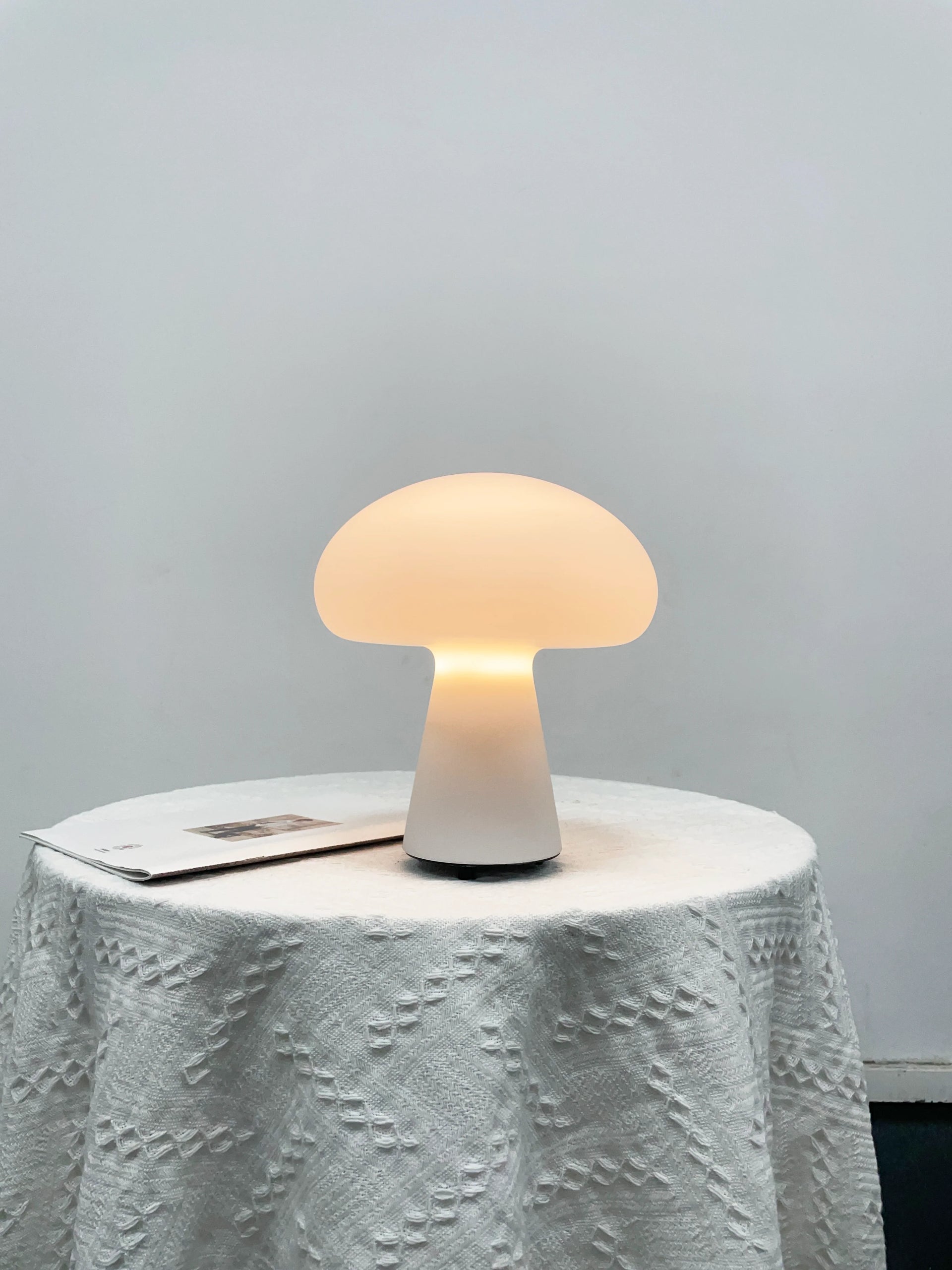 Frosted Glass Obello Table Lamp