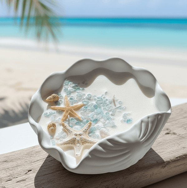 Ocean's Whisper Candle | Coastal Soy Wax